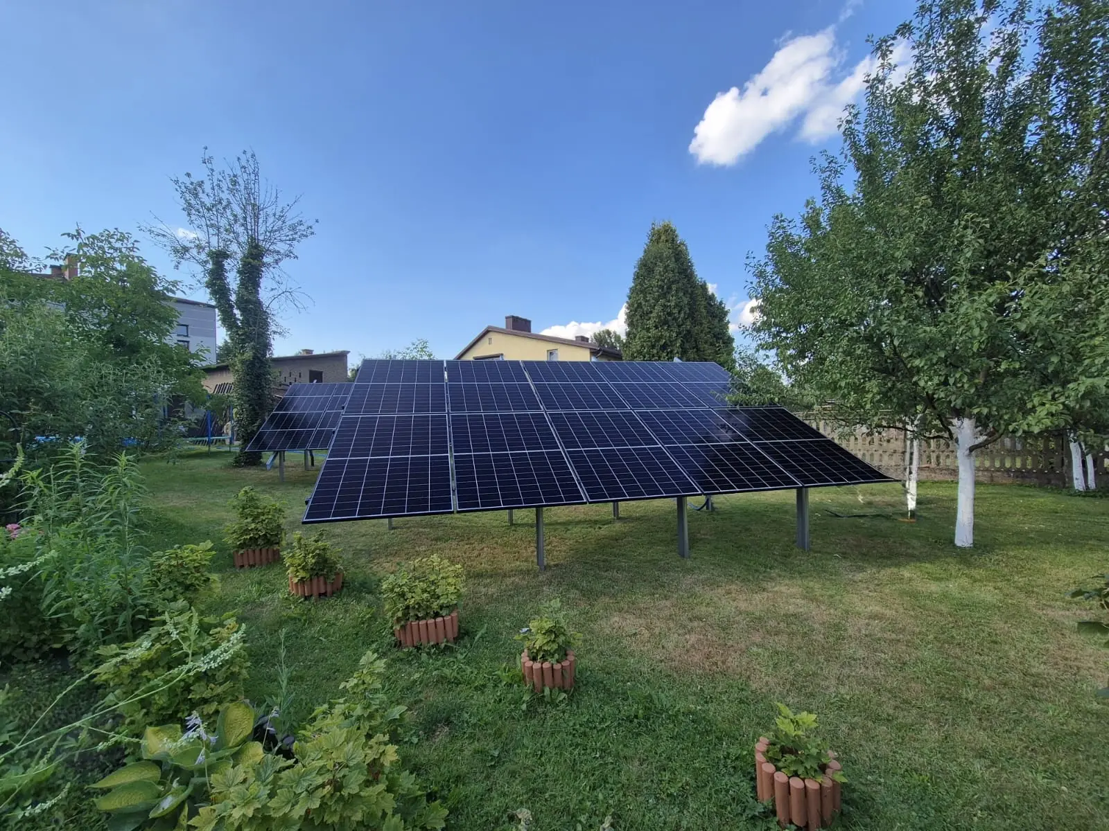 Gruntowa instalacja fotowoltaiczna wykonana przez Pan PV